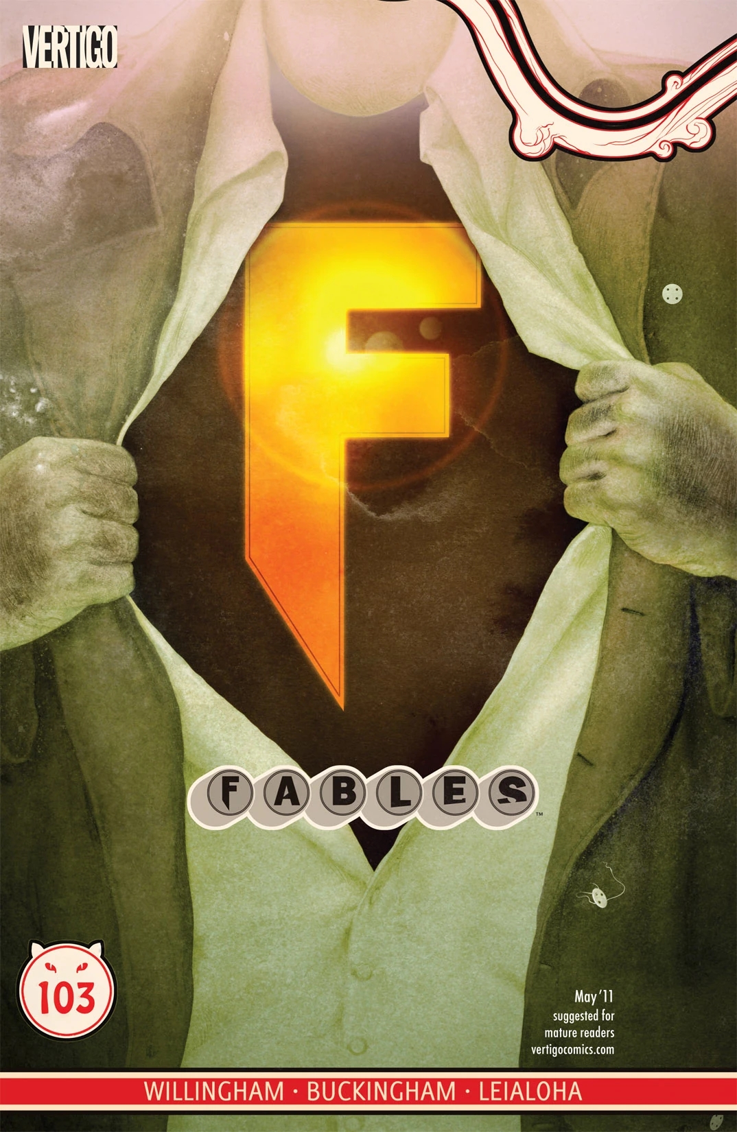 Fables #103 (DC, 2011 — Cover A) cover